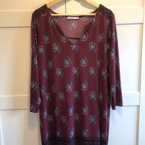 Ricki's Pattern Tunic with tie belt